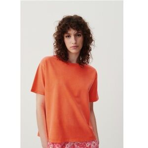 American Vintage Fizvalley T-shirt in rust